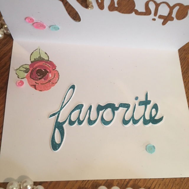 Passt zum Stempel