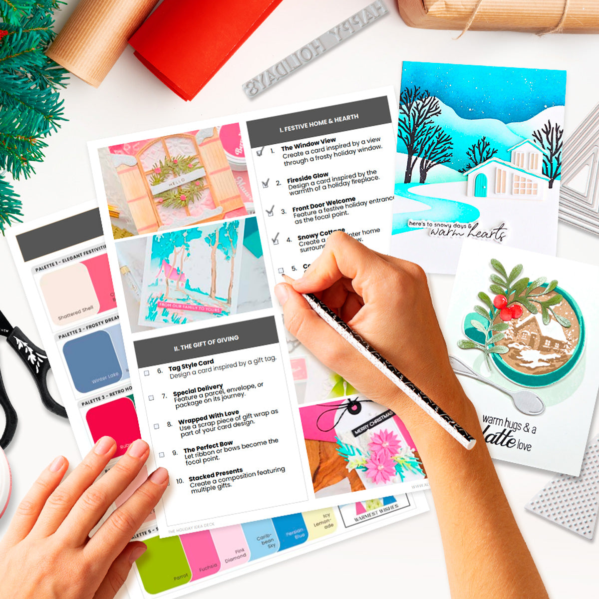 altenew-holiday-idea-deck-printable-weihnachtskarten-pdf image 3