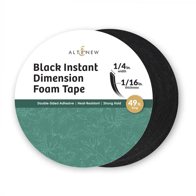 altenew-foam-tape-schwarz-1-4-x15m-3d-klebeband image 1