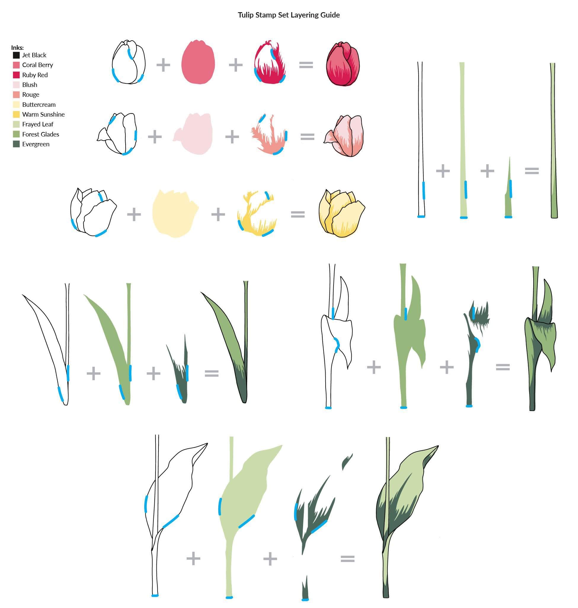 altenew-tulip-stempelset-tulpen-layering-6x8 image 3