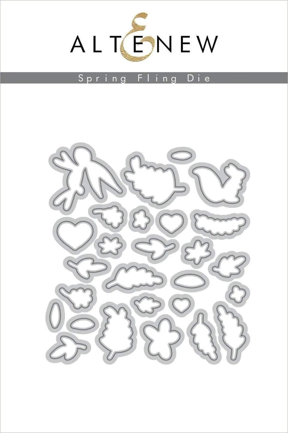 altenew-spring-fling-stanzen-die-set-27-teilig-natur image 1