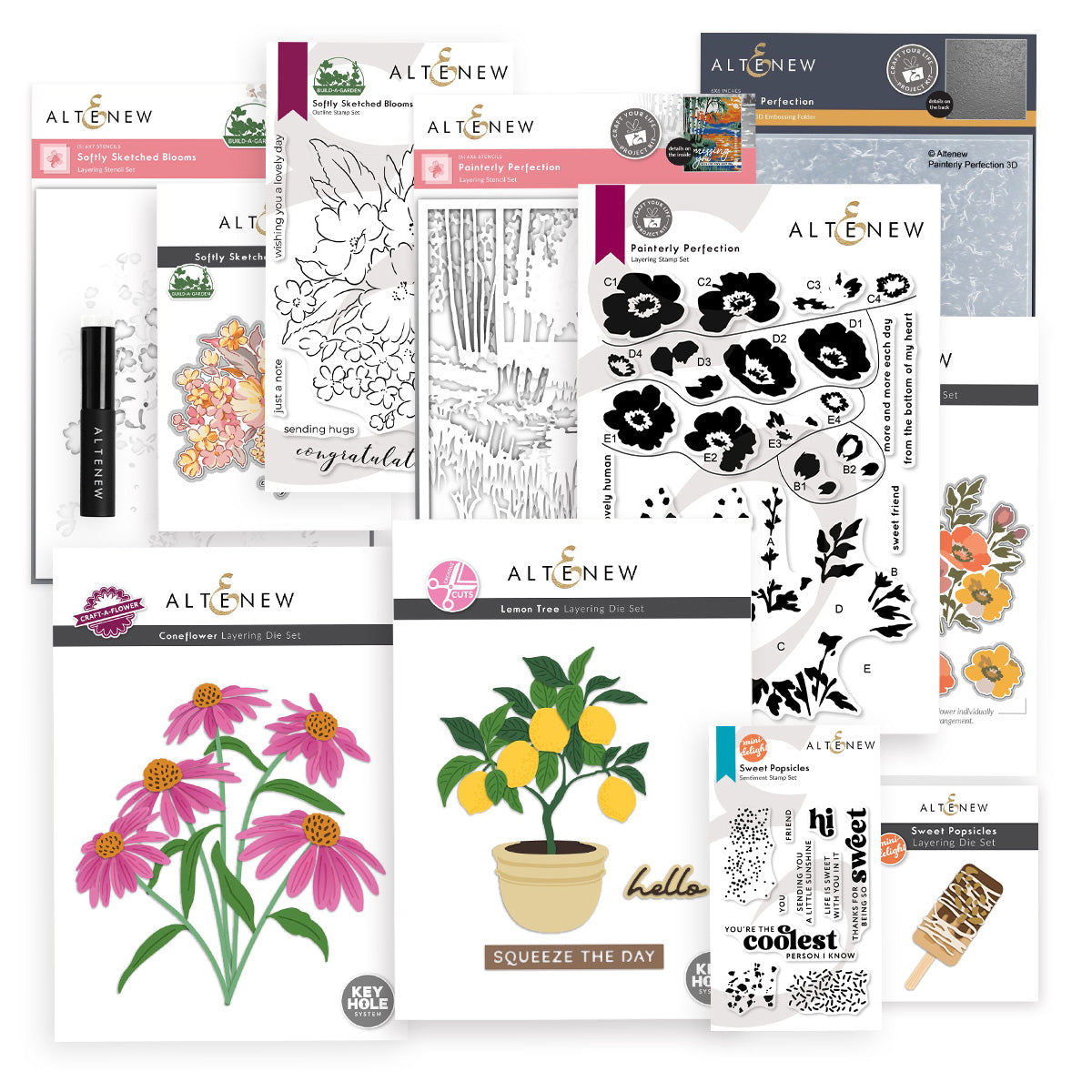 altenew-marvelous-monthly-august-2026-stempel-bundle image 1