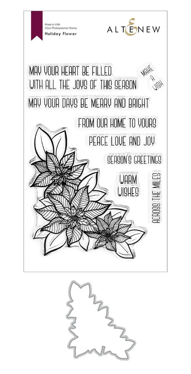 altenew-holiday-flower-stempel-stanzen-bundle-weihnachten image 1