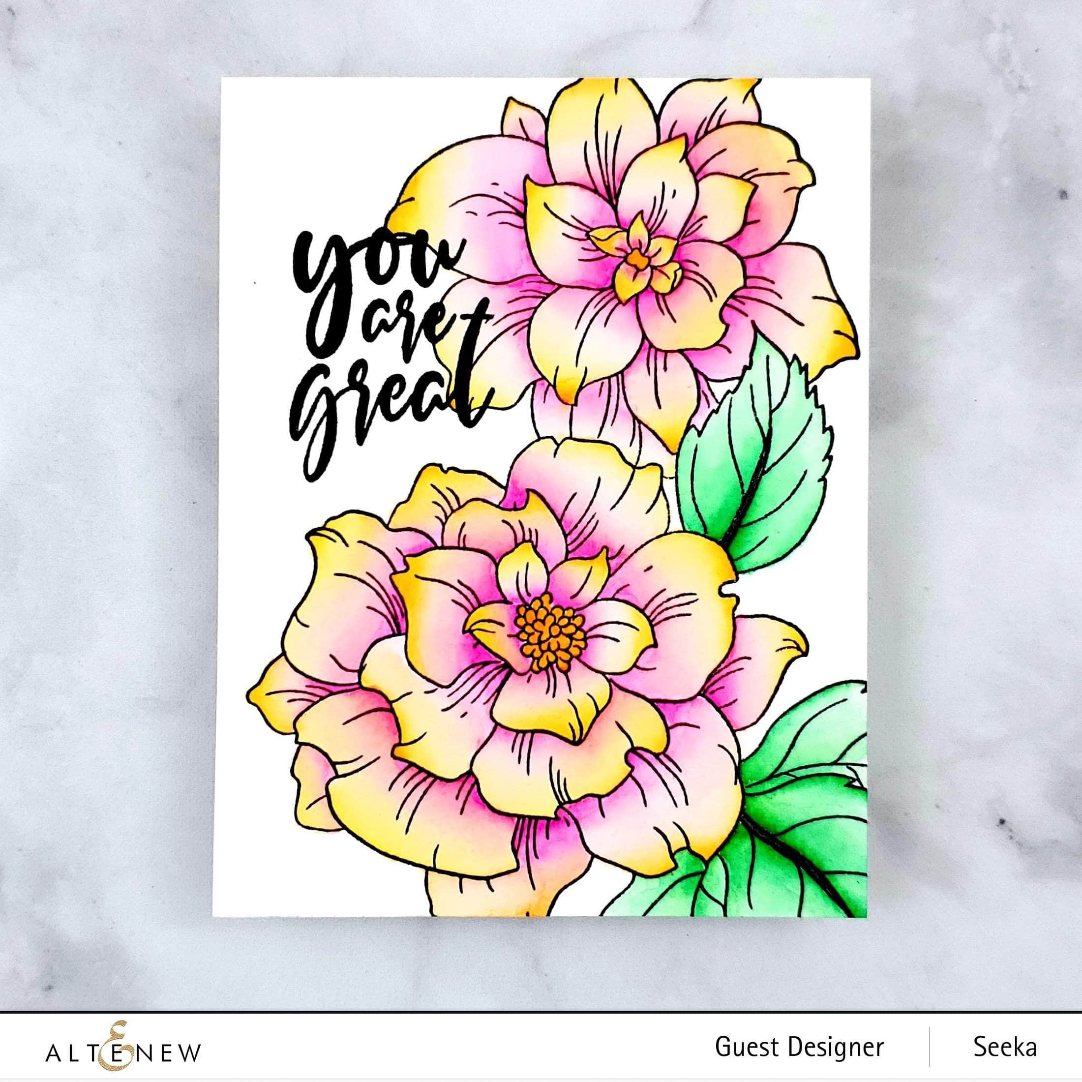 altenew-courageous-you-schablone-bl-ten-coloring-stencil-set image 3