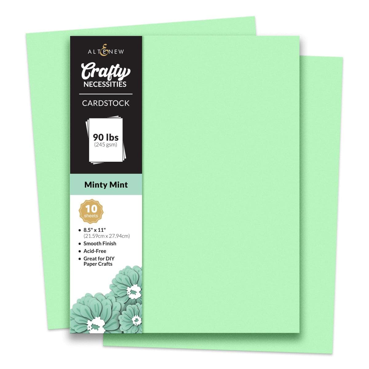 altenew-minty-mint-cardstock-10-blatt-a4-mintgr-n-245g image 5