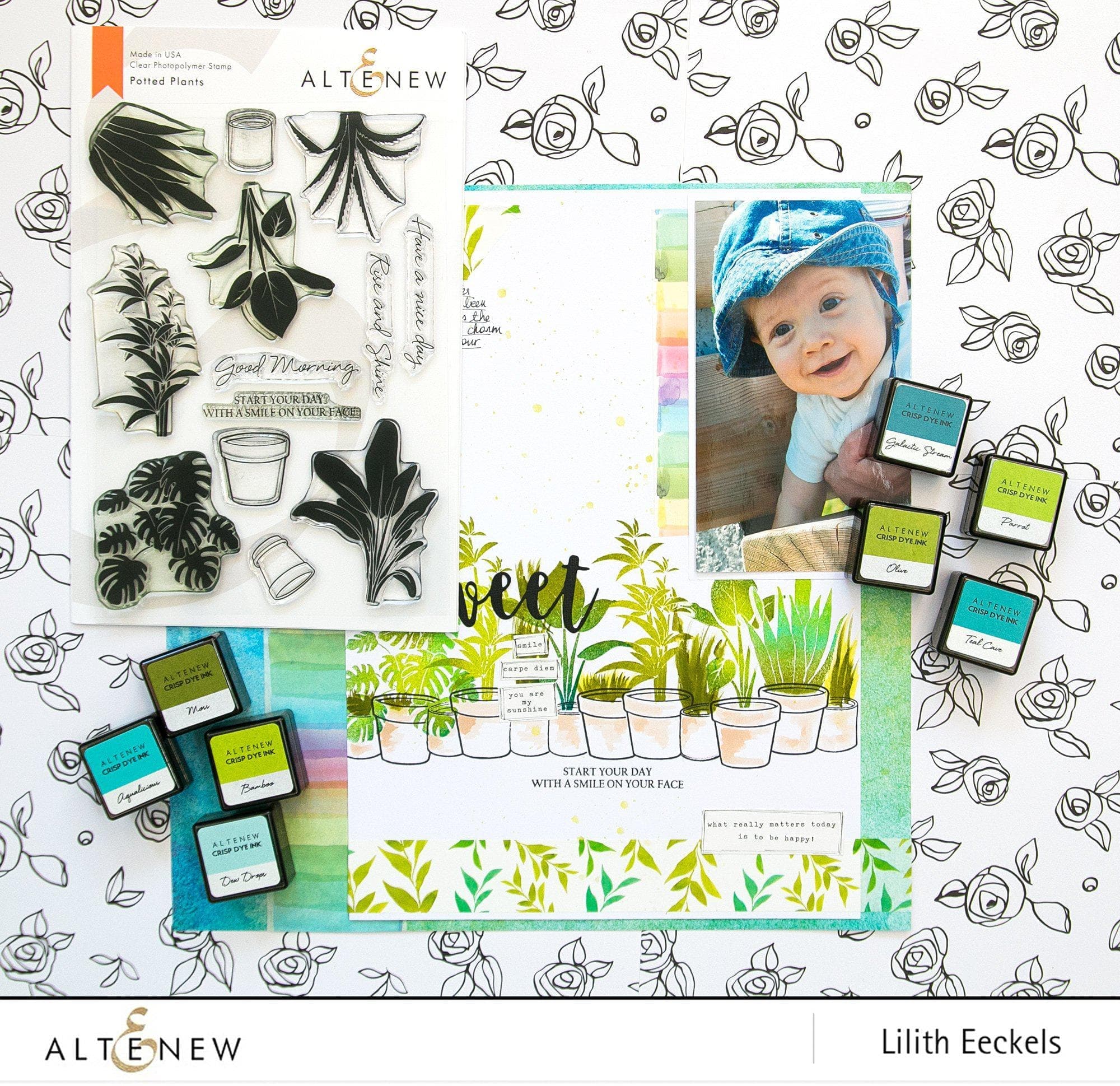 altenew-stamps-potted-plants-clear-stempel-complete-bundle-topf image 5