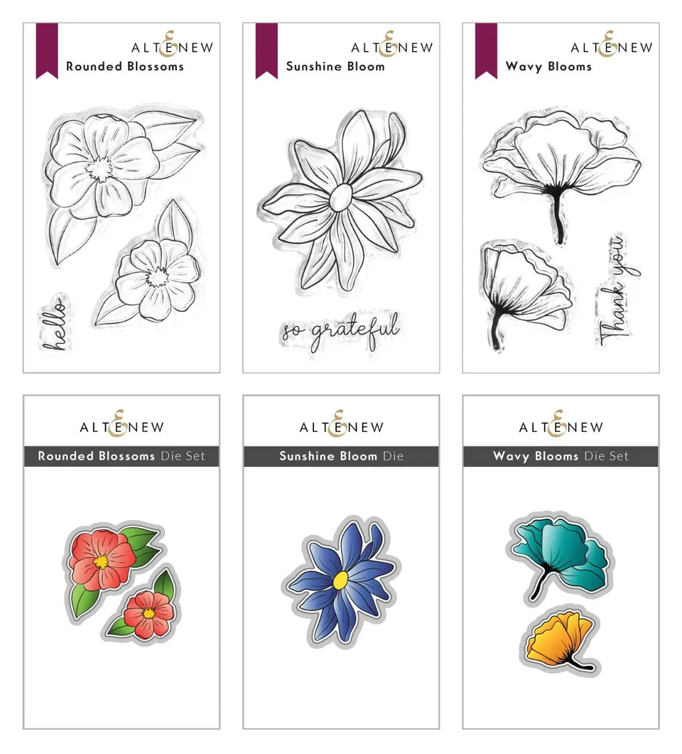 altenew-gardens-around-the-world-mini-stempel-stanzen-bundle image 1
