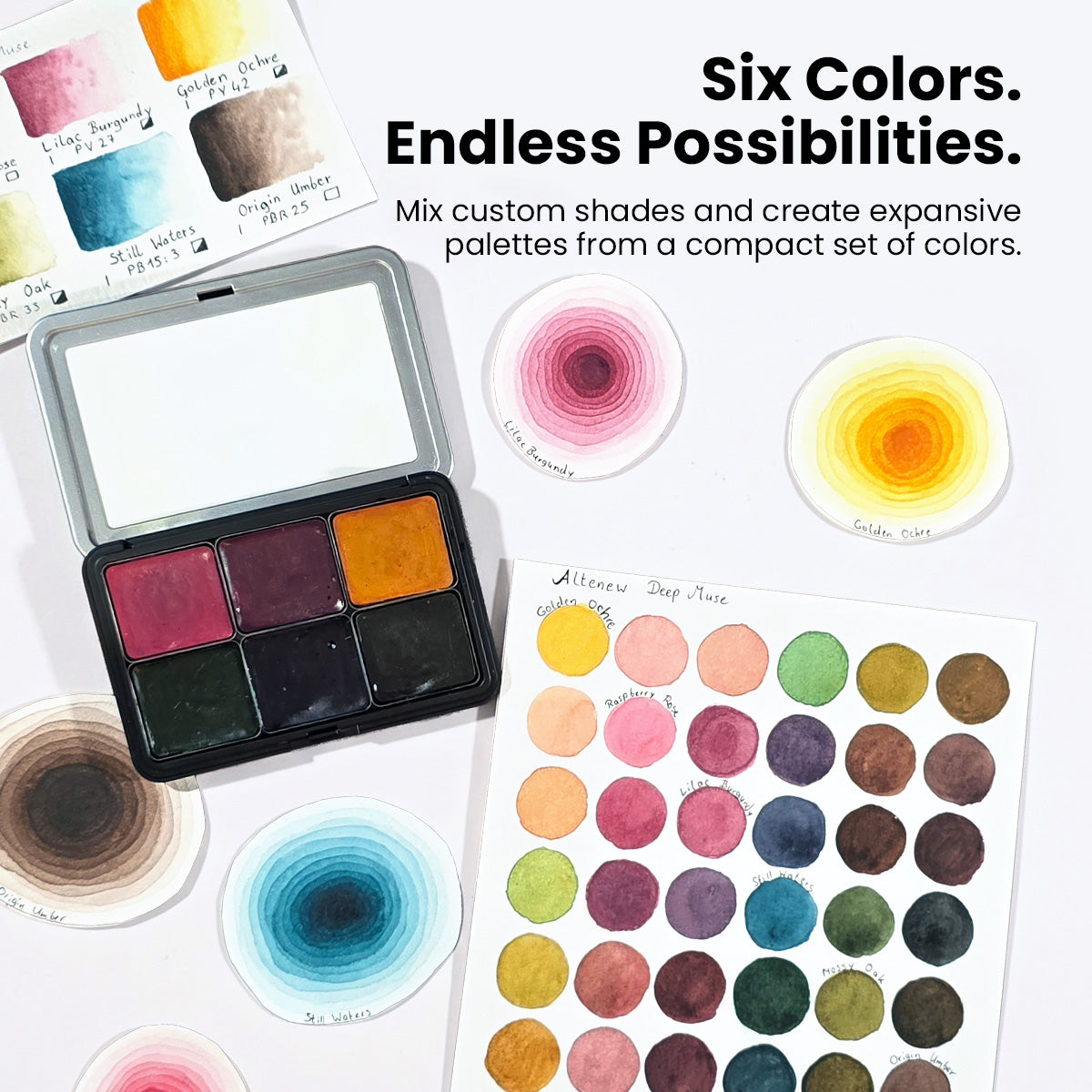 altenew-watercolor-compact-deep-muse-aquarellkasten-6-farben image 2