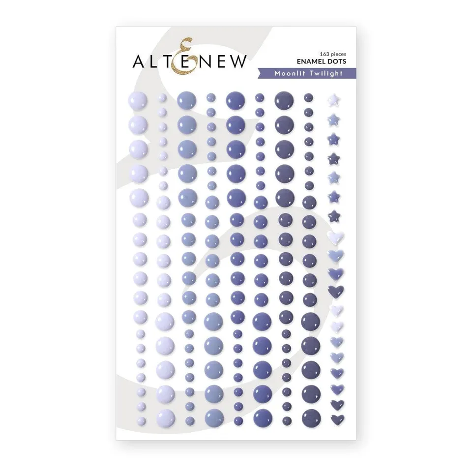 altenew-moonlit-twilight-enamel-dots-sticker-blau-163-st-ck image 1