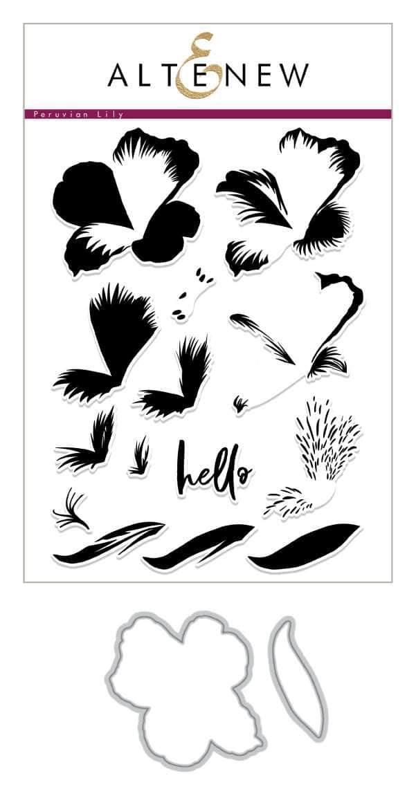 altenew-build-a-flower-peruvian-lily-stempel-stanzen-set image 1