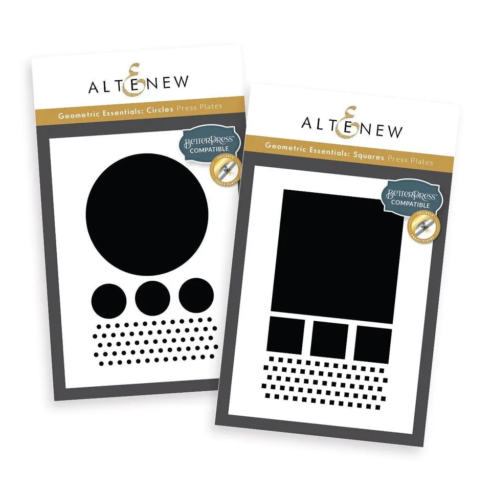 altenew-geometric-essentials-press-plates-bundle-kreise-quadrate image 1