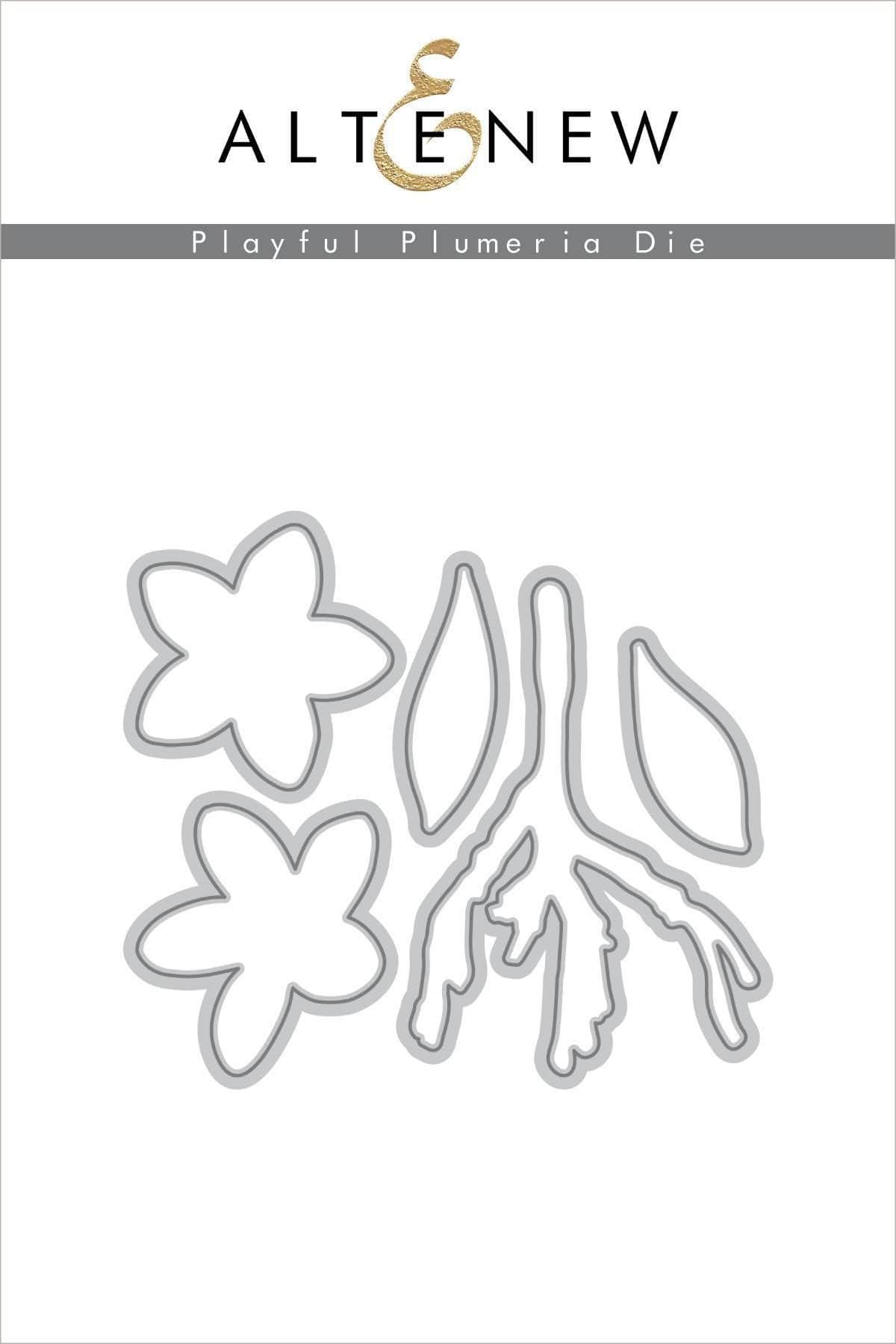 altenew-playful-plumeria-stanzen-set-5-teilig image 1