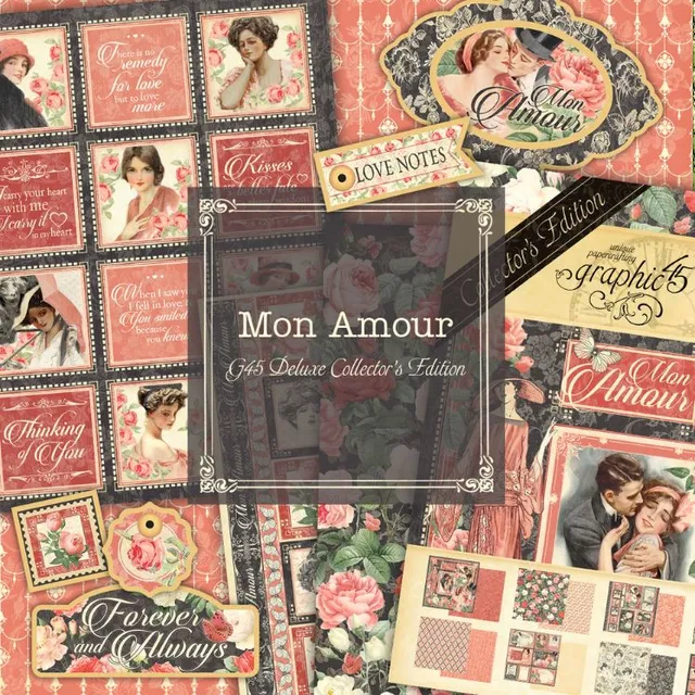 graphic-45-mon-amour-papier-paket-always-forever-3-teilig image 1