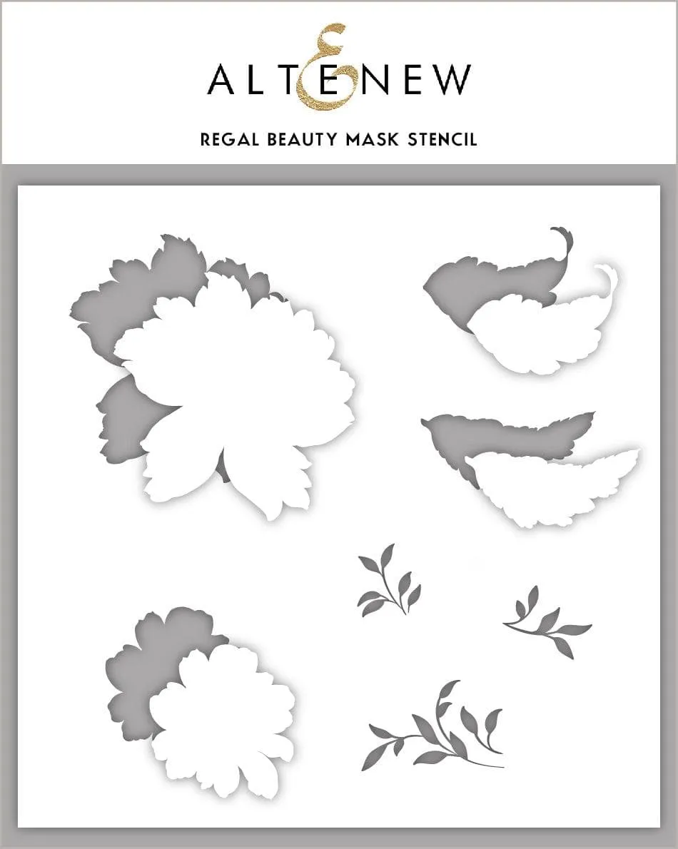 altenew-regal-beauty-maskenschablone-blumen-6x6-zoll image 1