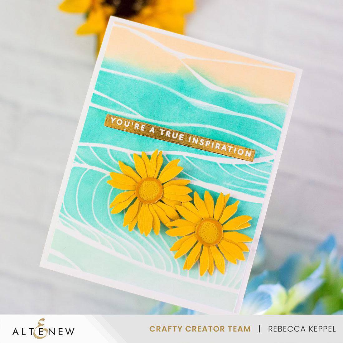 altenew-brilliant-waves-hintergrund-schablone-15x15-cm-wellen image 2