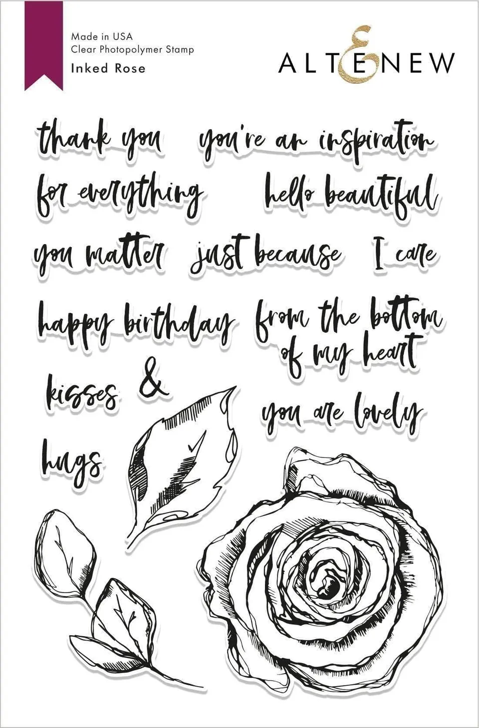 altenew-inked-rose-stempelset-rosen-skizze-6x8 image 1