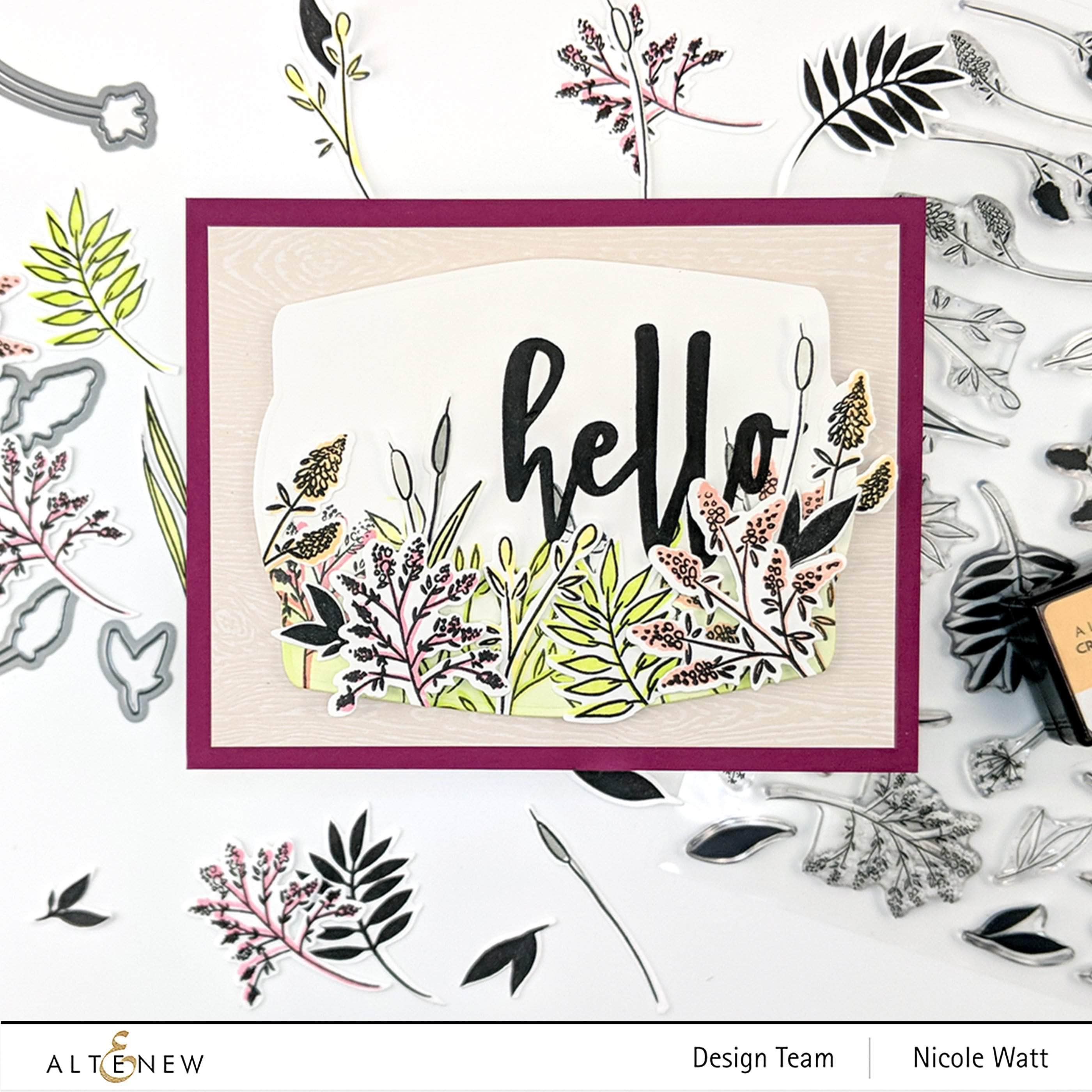 altenew-wildflower-doodles-stanzschablonen-20tlg-blumen image 2