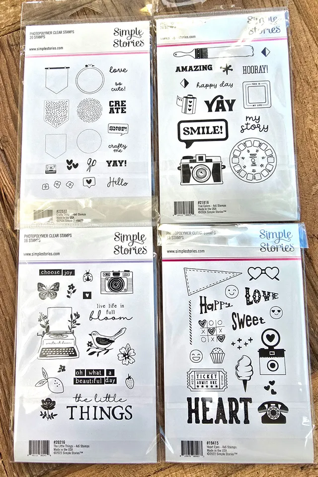 simple-stories-crafty-stempel-set-4-teilig-true-colors image 1
