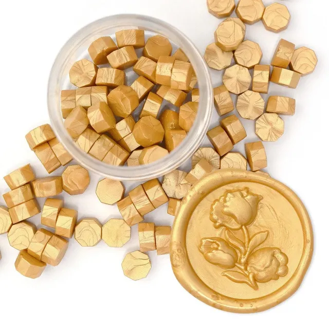 altenew-shimmer-gold-wax-beads-siegelwachs-100-perlen image 1
