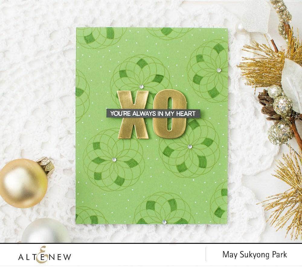altenew-geometric-flowers-stamp-set-clear-stamps-6x8 image 4