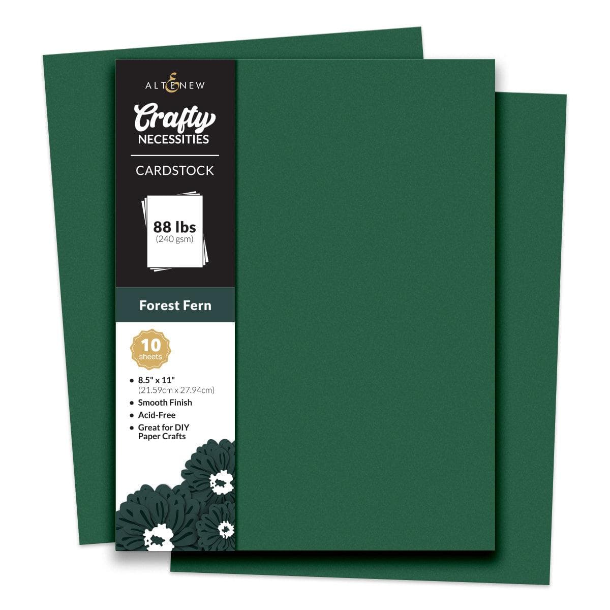 altenew-forest-fern-cardstock-papier-10-bogen-teal image 7
