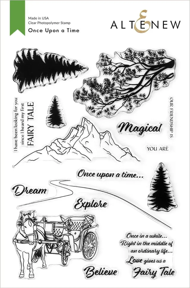 altenew-once-upon-a-time-stempelset-clear-stamps-m-rchen-16-tlg image 1