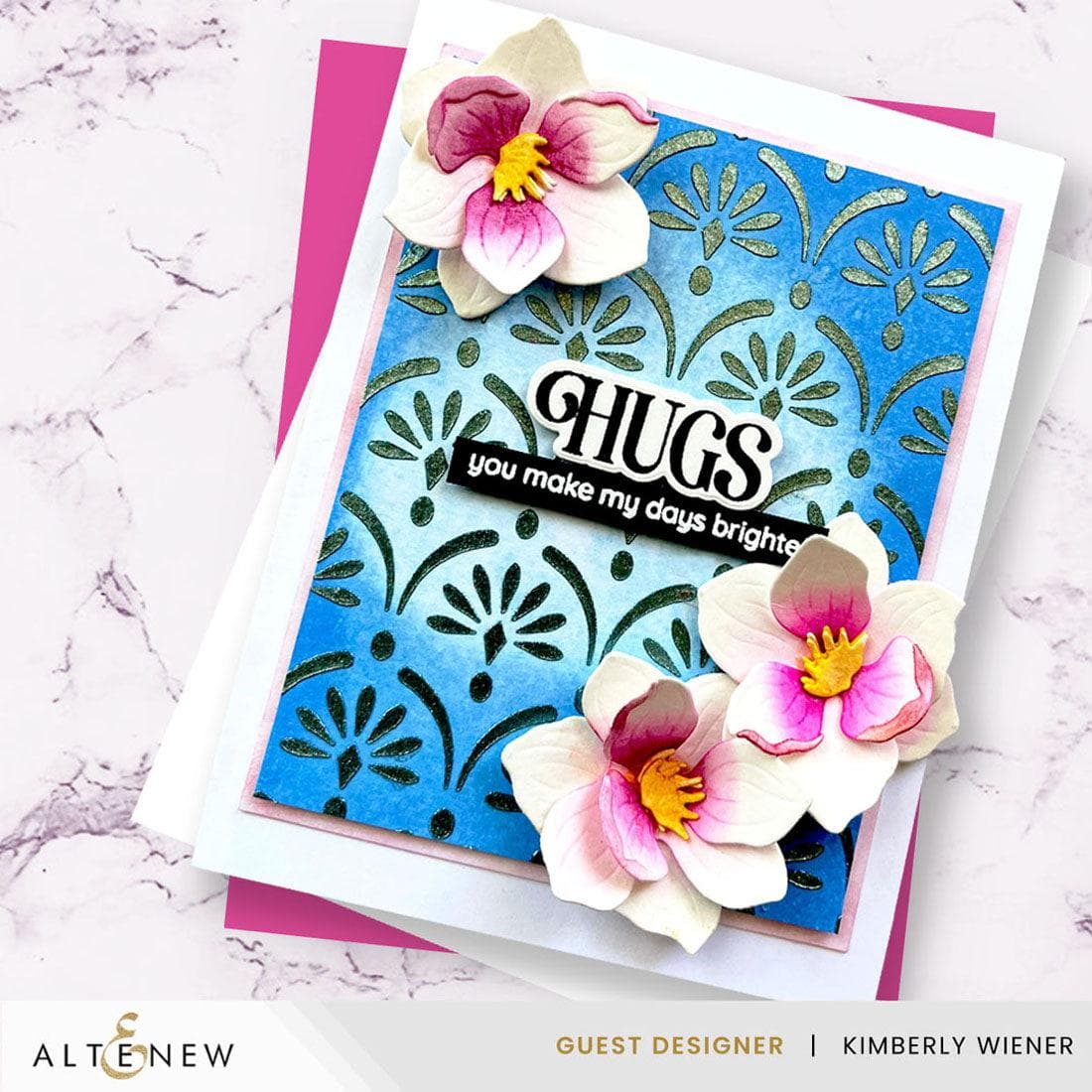 altenew-cascading-elegance-stencil-schablone-6x6-zoll image 6