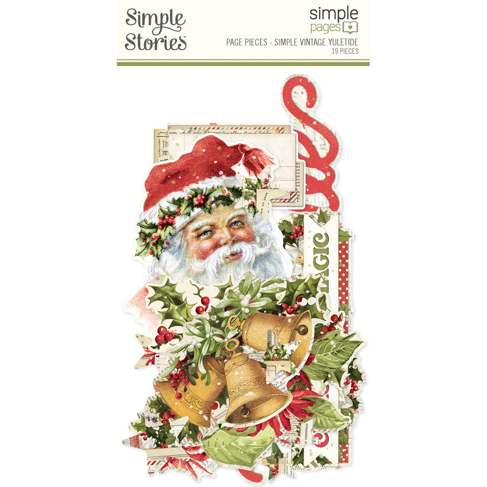 simple-stories-simple-vintage-yuletide-page-pieces-19-teile image 1