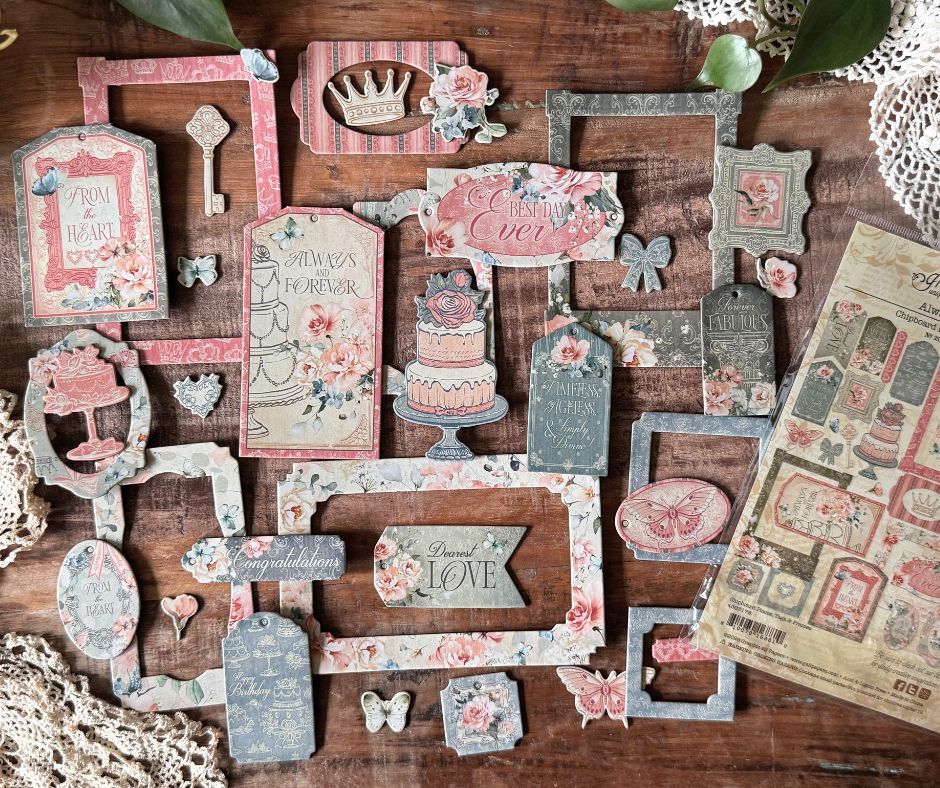 graphic-45-always-forever-album-kit-vintage-rose-hochzeit image 8