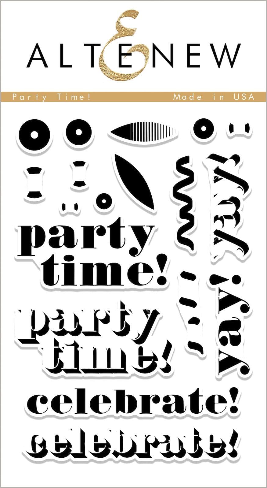 altenew-party-time-stempelset-geburtstag-4x6-18-stempel image 1