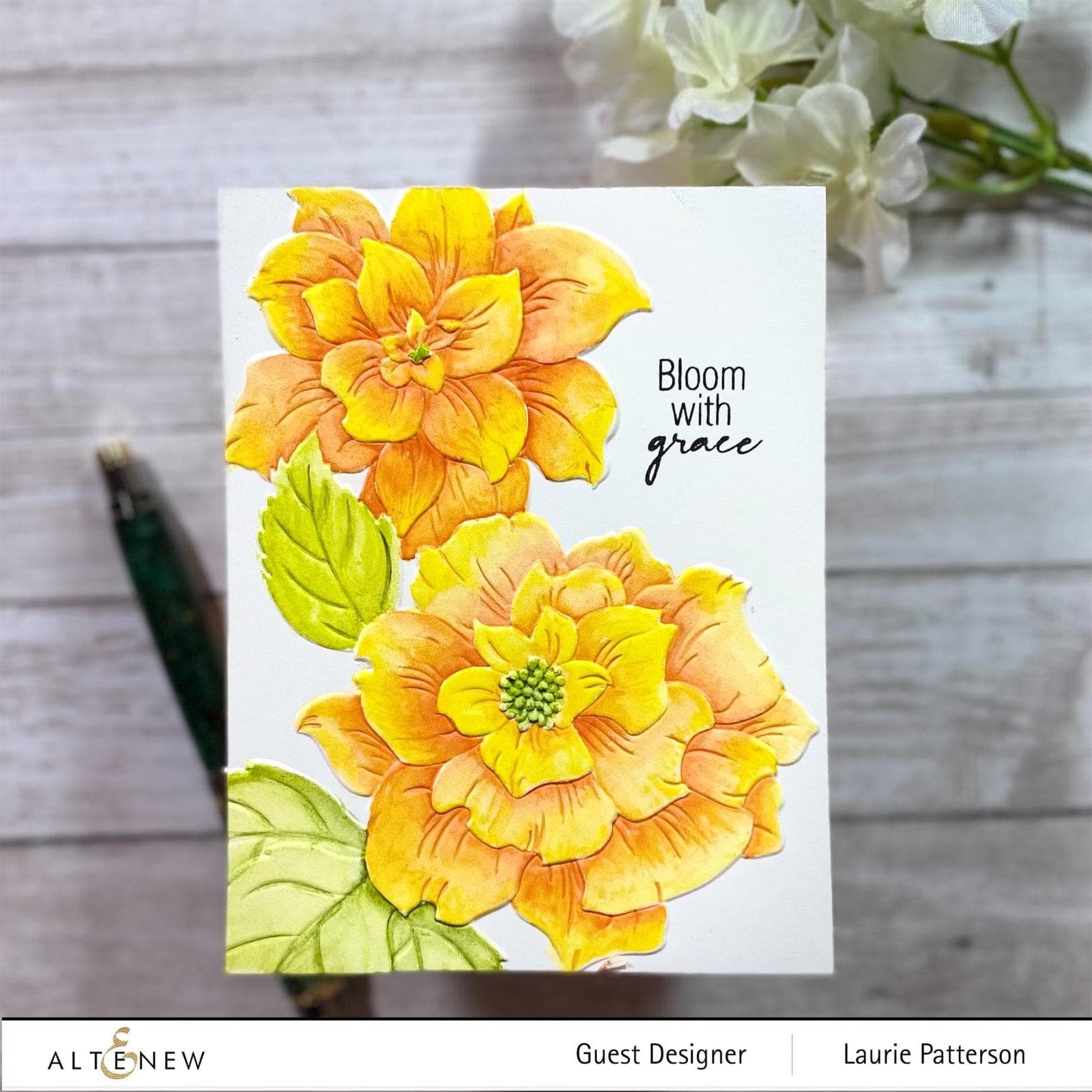 altenew-sunshine-blossoms-3d-pr-gefolder-botanical image 2