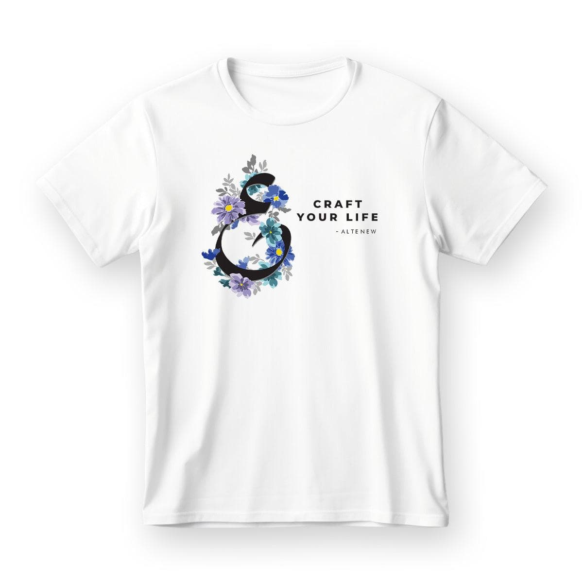 altenew-craft-your-life-t-shirt-maroon-gr-m-blumen image 8