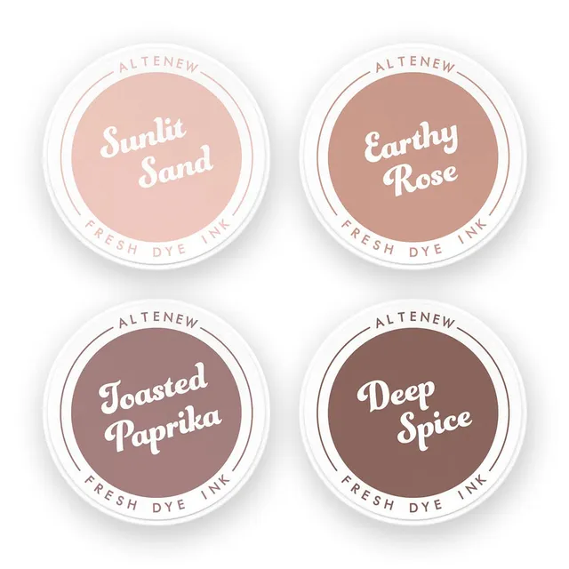 altenew-earthy-embrace-fresh-dye-ink-stempelkissen-complete-bundle-4-farbig image 1