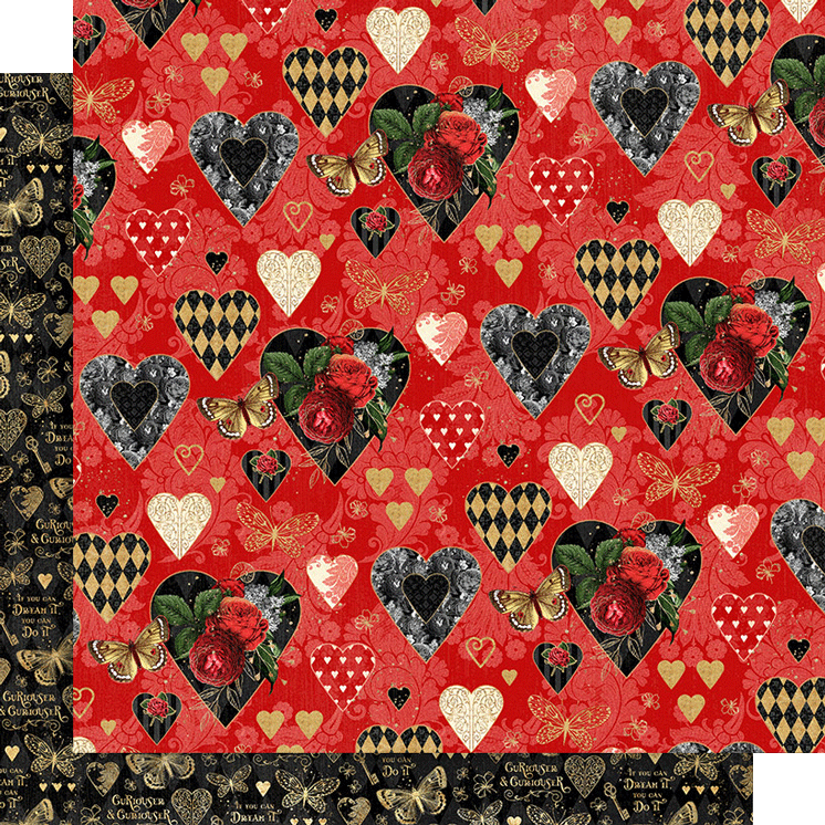 graphic-45-curiouser-curiouser-12x12-collection-pack-alice-papier image 5
