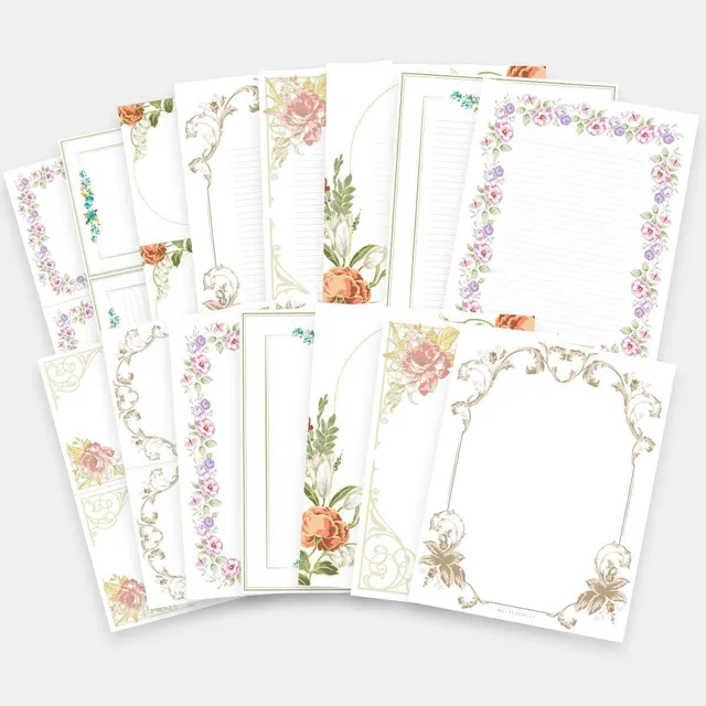 altenew-printable-bordered-stationery-briefpapier-pdf image 1