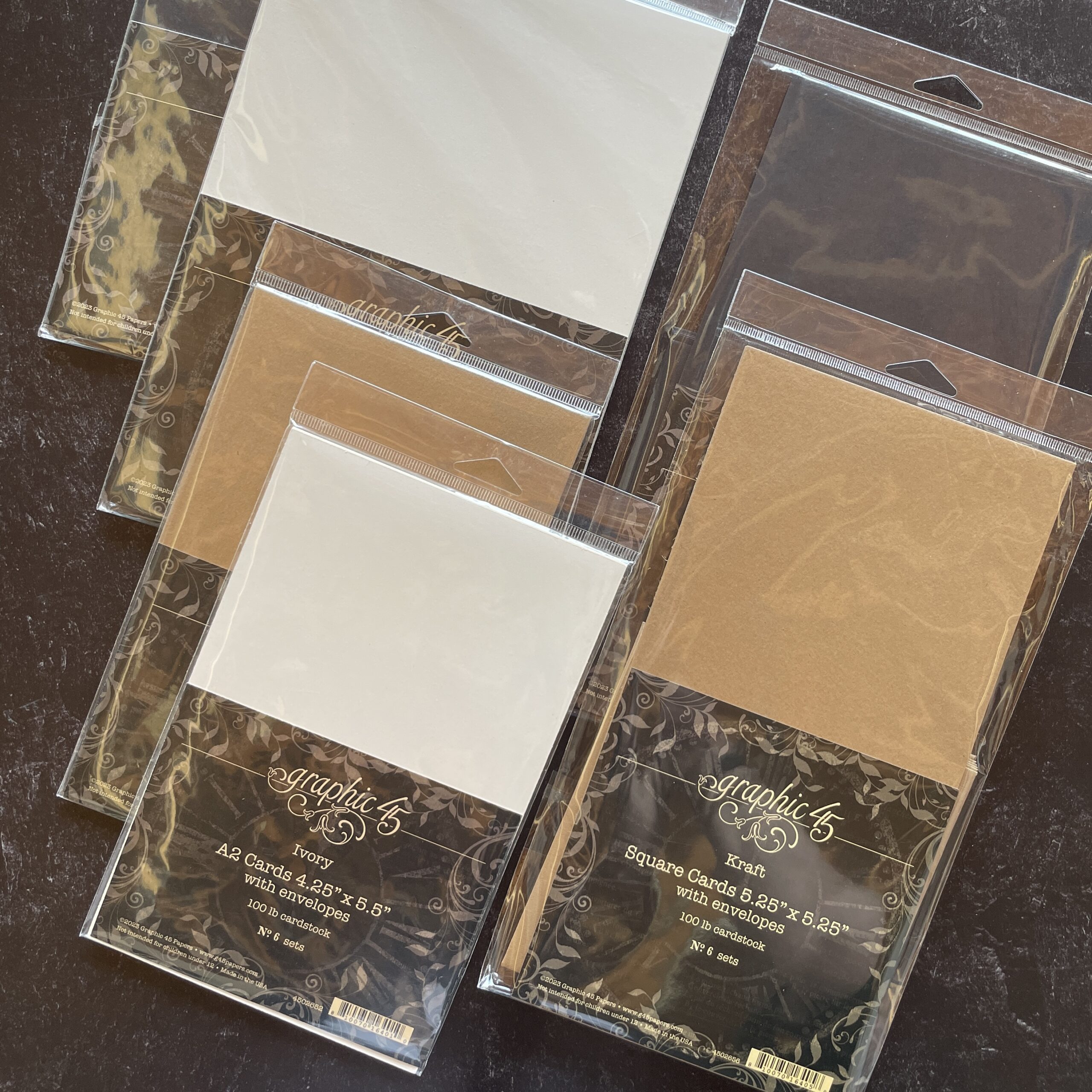 graphic-45-staples-square-cards-5-25-karten-kraft-6er image 5