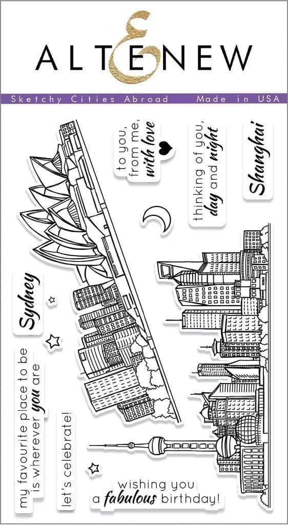 altenew-sketchy-cities-abroad-stempelset-skyline image 1