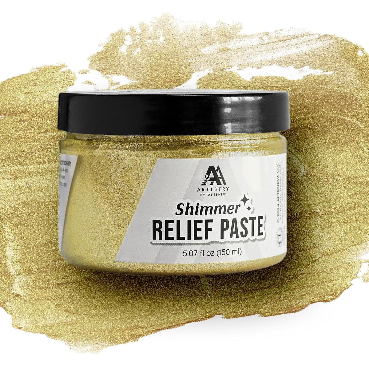 altenew-shimmer-relief-paste-strukturpaste-brass-150-ml image 1
