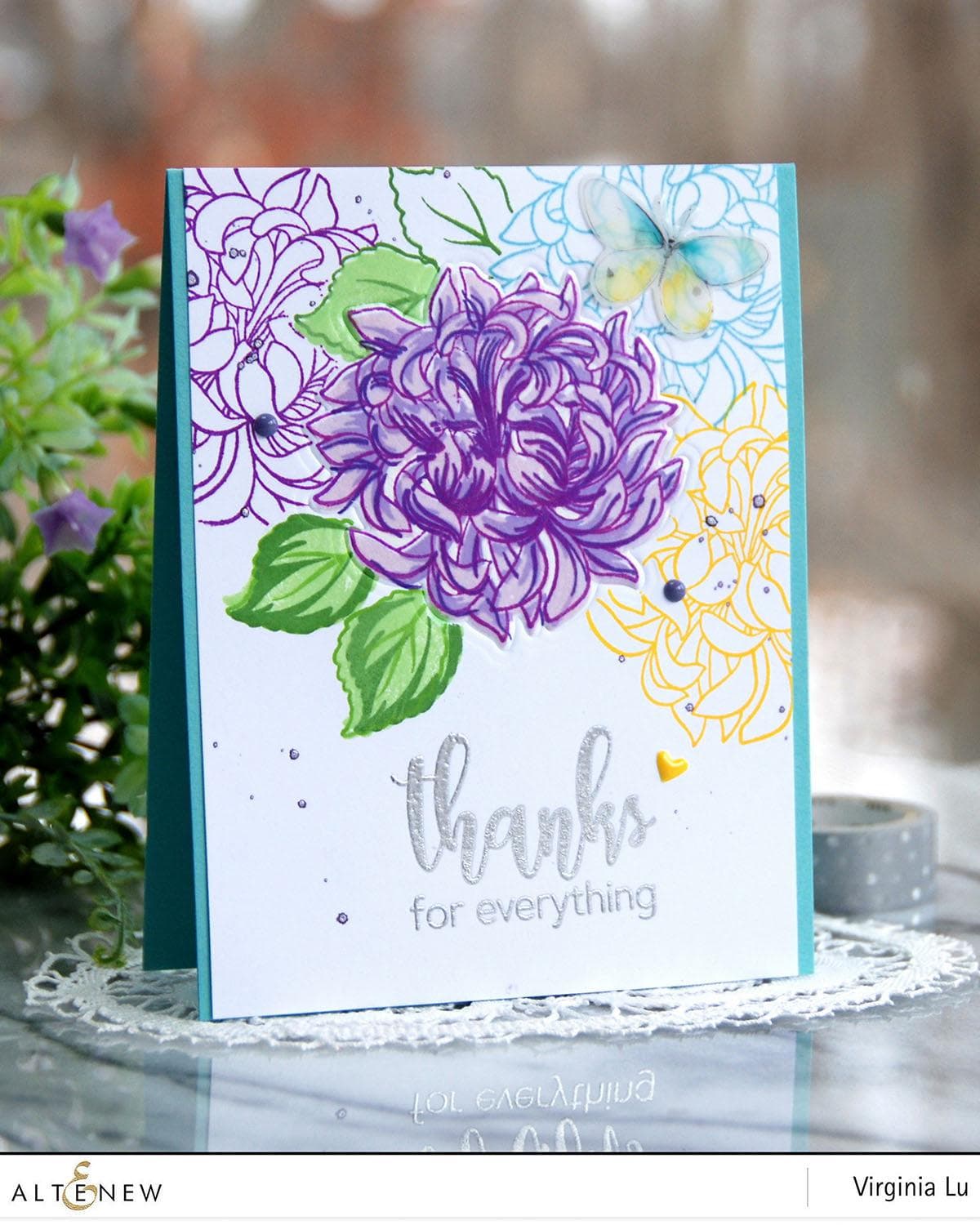 altenew-build-a-flower-japanese-mum-stempel-stanze-ink-bundle image 7