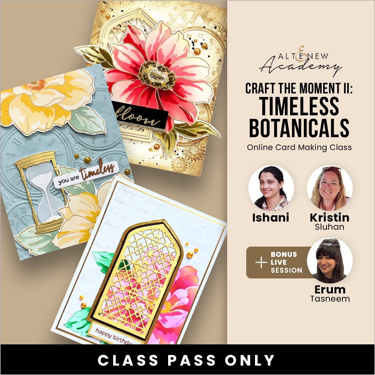 altenew-craft-the-moment-ii-timeless-botanicals-workshop-kit image 2