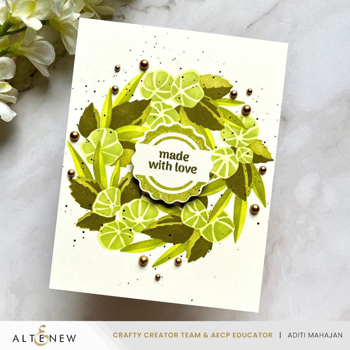 altenew-lush-layers-schablonen-bundle-blumen-6in1 image 2