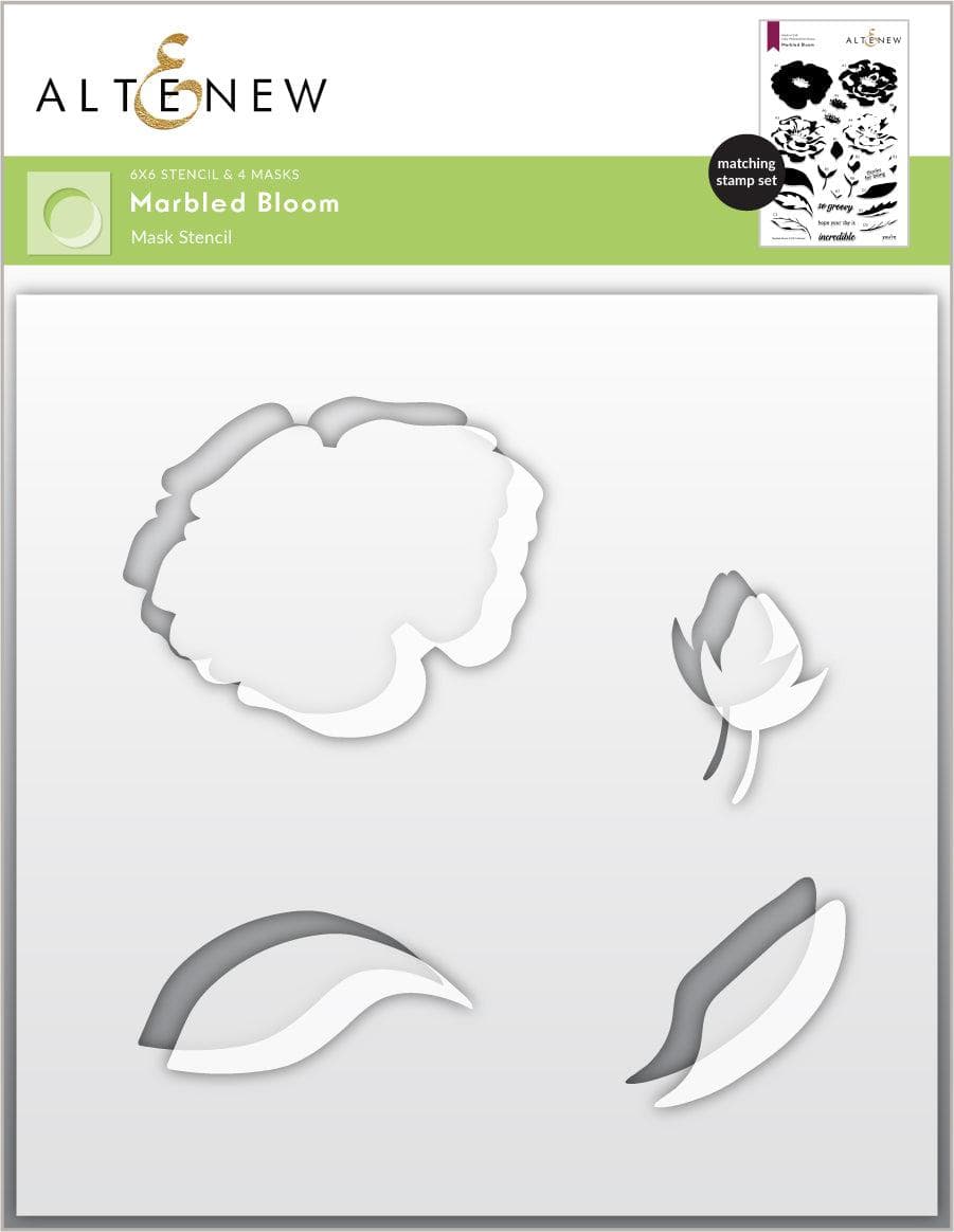altenew-marbled-bloom-mask-stencil-schablone-6x6-floral image 1