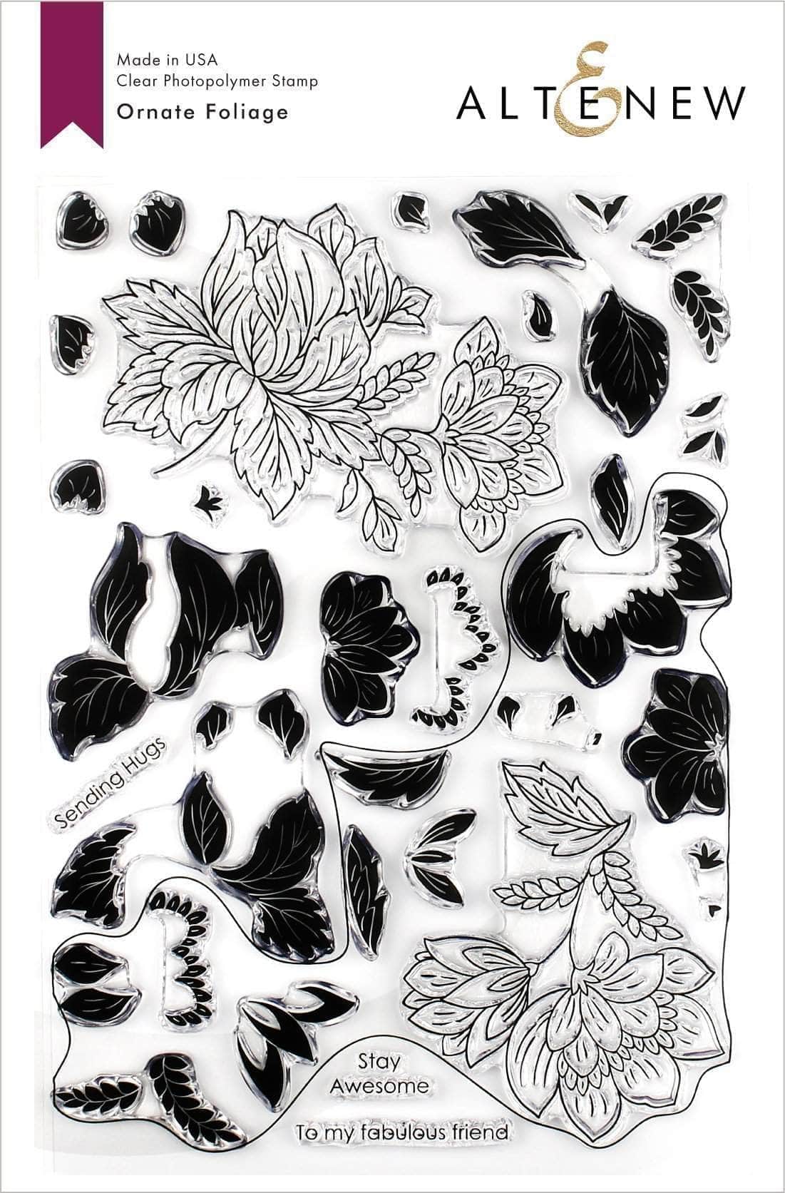altenew-ornate-foliage-clear-stempelset-bl-tter-6x8 image 1