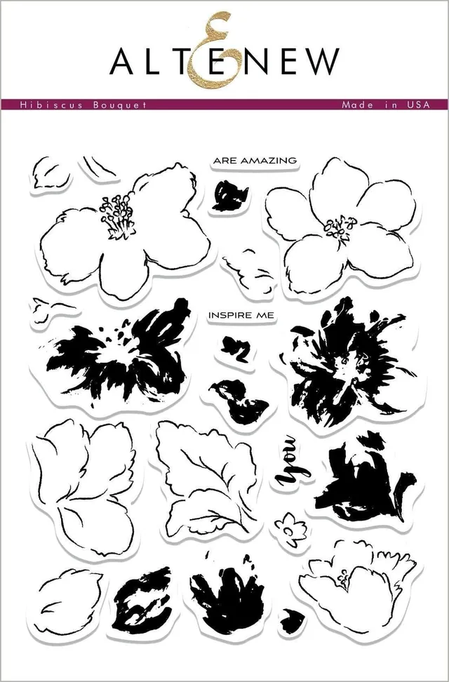 altenew-hibiscus-bouquet-stempelset-6x8-hibiskus-blumen image 1