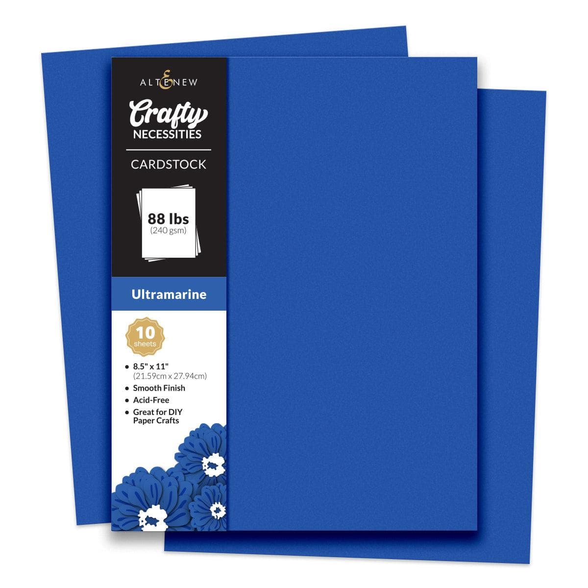 altenew-paper-more-ultramarine-fotokarton-blau-10-blatt-240-gsm image 5