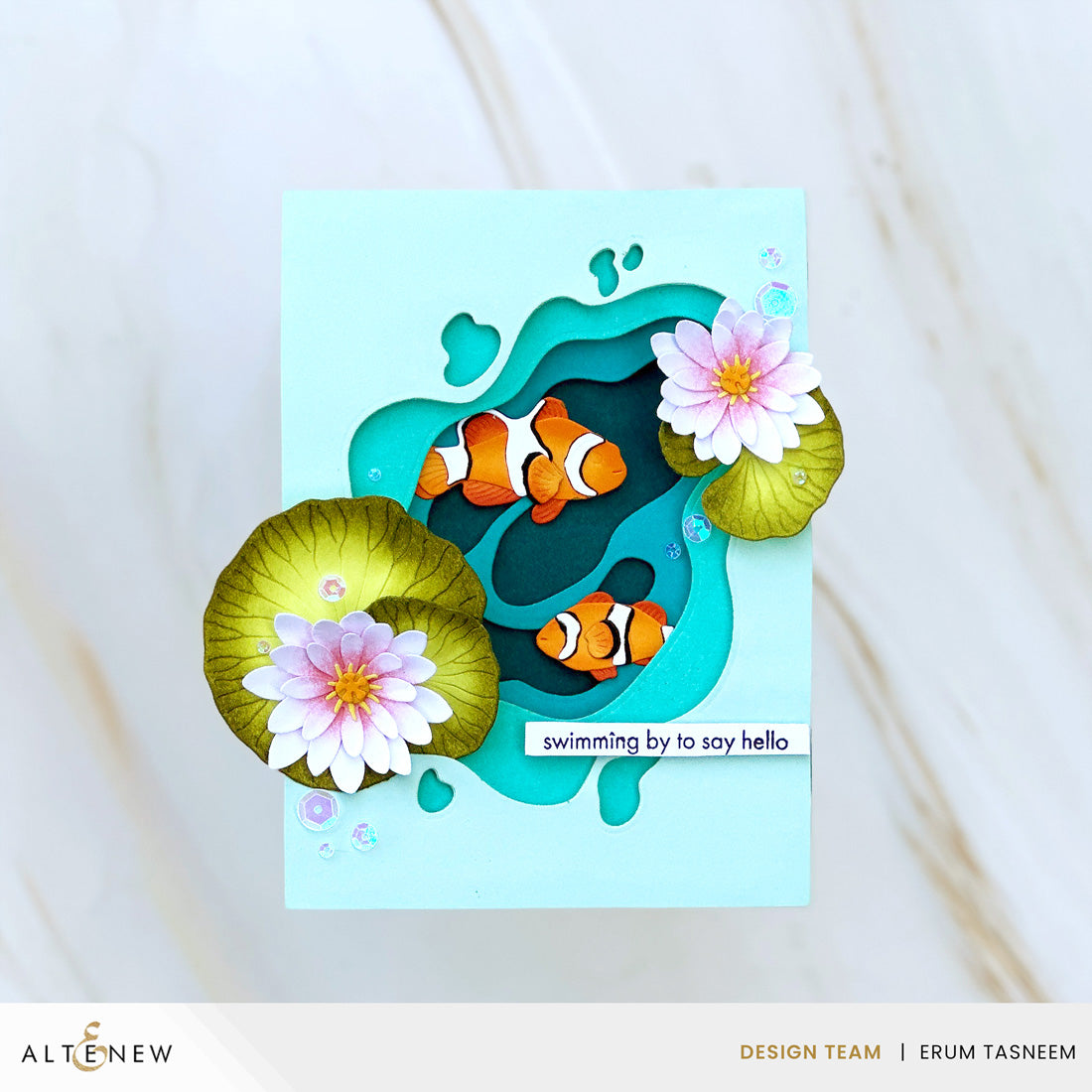 altenew-pond-lilies-layering-stanzschablonen-5tlg-floral image 3