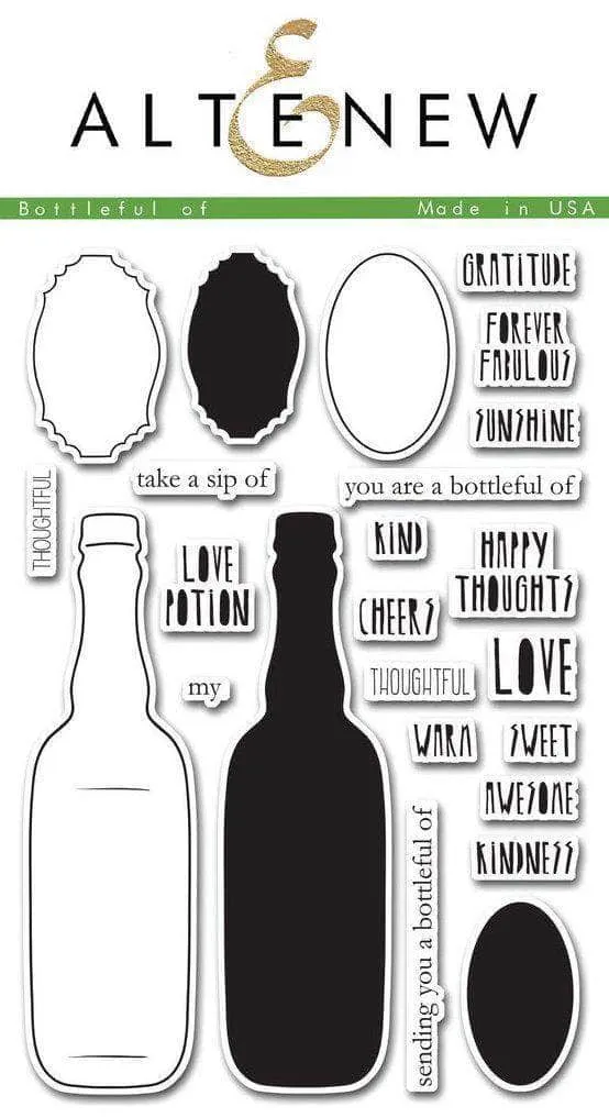 altenew-bottleful-of-stempelset-klar-4x6-24-teilig image 1