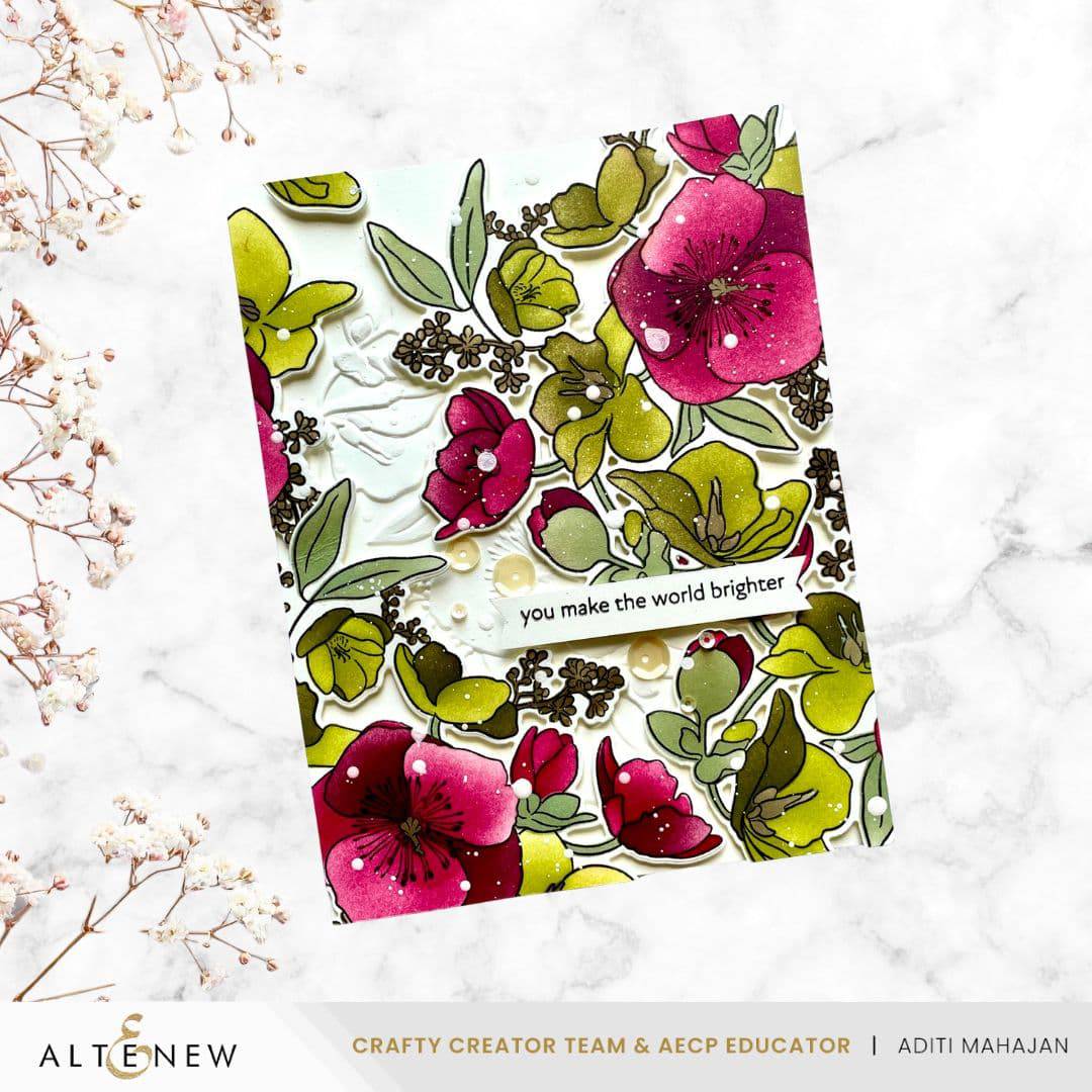 altenew-build-a-garden-hellebore-haven-stempelset-nieswurz-4in1 image 6