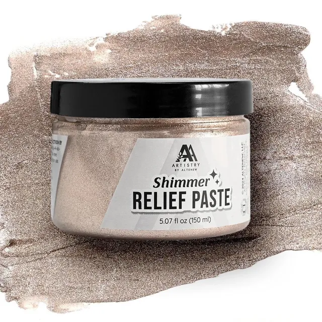 altenew-shimmer-relief-paste-rose-gold-strukturpaste-150ml image 1