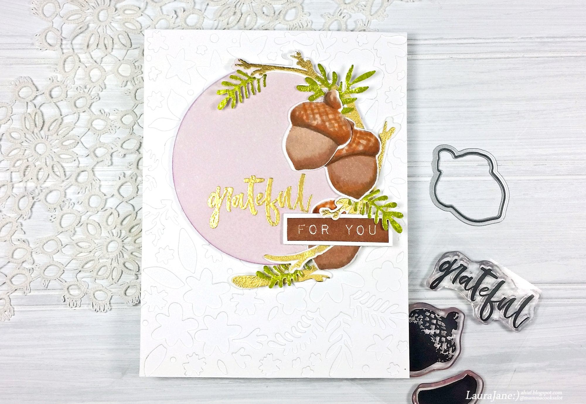 altenew-stamps-grateful-stempelset-complete-bundle-eichel image 2